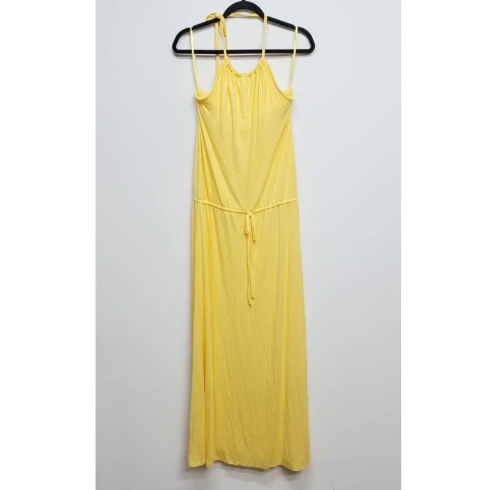 New York & Company yellow halter
